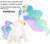 Size: 900x788 | Tagged: safe, artist:mihaaaa, edit, princess celestia, alicorn, pony, g4, badass, female, jim johnston, mare, no chance in hell, simple background, solo, song reference, transparent background, vector, vince mcmahon, wwe