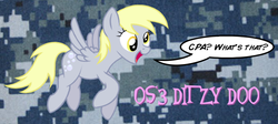 Size: 967x435 | Tagged: safe, artist:the-ross, derpy hooves, pegasus, pony, g4, female, mare, solo