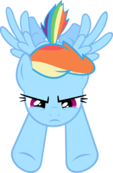 Size: 6564x10011 | Tagged: safe, artist:racefox, rainbow dash, pegasus, pony, g4, absurd resolution, female, flying, simple background, solo, transparent background, vector