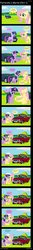 Size: 1600x12047 | Tagged: safe, artist:garretthegarret, fluttershy, rainbow dash, twilight sparkle, comic:fluttershy's marina, g4, car, comic, jaguar, jaguar xk, morris marina