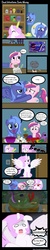 Size: 1100x5500 | Tagged: safe, artist:treez123, princess cadance, princess celestia, princess luna, g4, baking, cake, cakelestia, cewestia, comic, cookie, cute, filly, woona