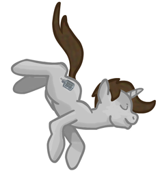 Size: 538x576 | Tagged: safe, artist:teschke, oc, oc only, pony, unicorn, freefall, happy, solo