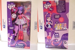 Size: 2400x1600 | Tagged: safe, twilight sparkle, equestria girls, g4, box art, equestria girls plus, equestria girls prototype, female, irl, photo, ponied up, toy