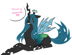 Size: 1280x983 | Tagged: safe, artist:slipe, queen chrysalis, changeling, changeling queen, g4, female, solo