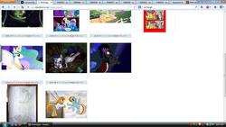 Size: 1366x768 | Tagged: safe, princess celestia, rarity, g4, exploitable meme, juxtaposition, juxtaposition win, meme