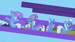 Size: 1920x1080 | Tagged: safe, artist:clockwork65, trixie, g4, vector, wallpaper