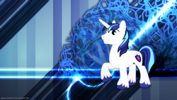 Size: 2560x1440 | Tagged: safe, artist:game-beatx14, shining armor, g4, male, solo, wallpaper