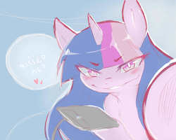 Size: 1280x1024 | Tagged: safe, artist:cold-blooded-twilight, twilight sparkle, cold blooded twilight, g4, female, solo, tablet
