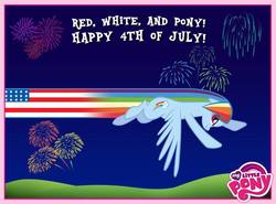 Size: 712x526 | Tagged: safe, rainbow dash, pegasus, pony, g4, official, 4th of july, american independence day, female, fireworks, flying, my little pony logo, night, solo, stock vector, united states