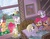 Size: 1000x771 | Tagged: safe, artist:tony fleecs, idw, apple bloom, derpy hooves, rover, scootaloo, sweetie belle, diamond dog, pegasus, pony, g4, clothes, comic cover, costume, cover, diaper, female, filly, goldilocks and the three bears, mare, parody, three little pigs