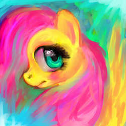 Size: 360x360 | Tagged: safe, artist:snowpeak, fluttershy, g4, female, solo