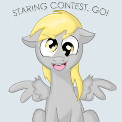 Size: 700x700 | Tagged: safe, artist:kwaken, derpy hooves, pegasus, pony, g4, female, mare, solo