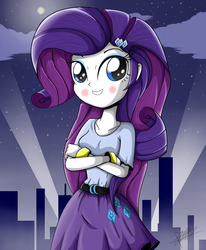 Size: 1784x2162 | Tagged: safe, artist:the-butch-x, rarity, equestria girls, g4, clothes, female, skirt, solo