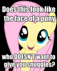 Size: 690x854 | Tagged: safe, fluttershy, g4, bronybait, cute, female, image macro, shyabetes, snuggling, solo