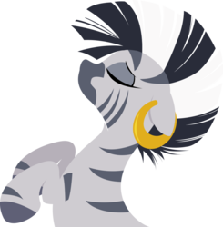 Size: 1057x1077 | Tagged: safe, artist:rariedash, zecora, zebra, g4, bust, eyes closed, fanfic, fanfic art, female, floppy ears, hooves, lineless, mare, profile, simple background, solo, transparent background