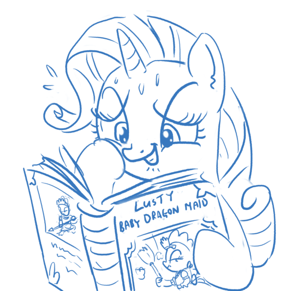 Baby Rarity Coloring Pages