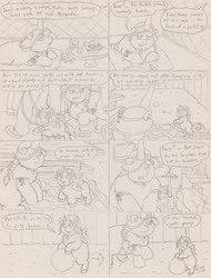 Size: 1500x1972 | Tagged: safe, artist:santanon, alicorn, fluffy pony, pony, 4th of july, comic, miranda, simmer, speech bubble