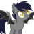 Size: 2152x2132 | Tagged: artist needed, source needed, safe, oc, oc only, oc:echo, bat pony, pony, 1st oc:echo post on derpibooru, solo