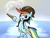 Size: 3200x2400 | Tagged: safe, artist:bluestreakfus, rainbow dash, g4, amputee, beard, eyepatch, female, peg leg, pirate, pirate dash, prosthetic leg, prosthetic limb, prosthetics, solo, sword