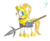 Size: 2500x2061 | Tagged: safe, artist:equestria-prevails, oc, oc only, oc:florence, bat pony, pony, armor, cute, helmet, hoof shoes, royal guard, simple background, solo, spear, transparent background