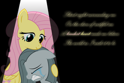 Size: 7560x5040 | Tagged: safe, artist:shadyhorseman, fluttershy, marble pie, earth pony, pegasus, pony, g4, absurd resolution, comforting, crying, duo
