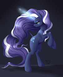 Size: 805x992 | Tagged: safe, artist:she-shark, idw, nightmare rarity, g4, female, solo