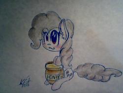 Size: 640x480 | Tagged: safe, pinkie pie, g4, ask-albino-pie, female, solo