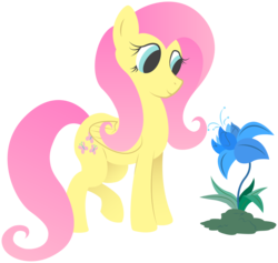 Size: 2106x1997 | Tagged: safe, artist:kennyklent, fluttershy, pegasus, pony, g4, female, looking down, mare, poison joke, simple background, solo, transparent background