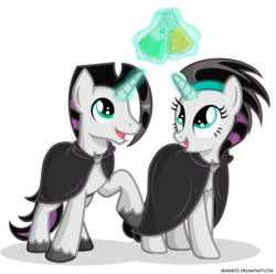 Size: 1468x1458 | Tagged: dead source, safe, artist:veggie55, oc, oc only, pony, unicorn, cheers, glowing, glowing horn, horn, magic, telekinesis