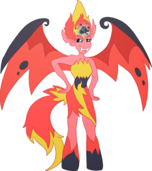 Size: 1940x2178 | Tagged: safe, artist:wolfavenge, sunset shimmer, equestria girls, g4, my little pony equestria girls, female, solo, sunset satan