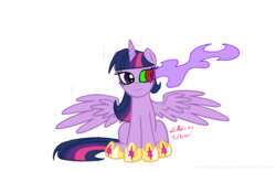 Size: 2713x1696 | Tagged: safe, artist:redapropos, twilight sparkle, alicorn, pony, g4, corrupted, corrupted twilight sparkle, dark magic, female, horseshoes, immortality blues, mare, series finale, simple background, solo, sombra eyes, transparent background, twilight sparkle (alicorn), tyrant sparkle