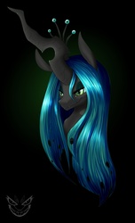 Size: 1625x2676 | Tagged: dead source, safe, artist:she-shark, queen chrysalis, g4, female, solo