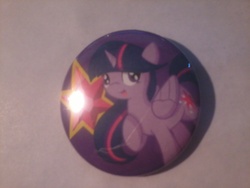 Size: 1600x1200 | Tagged: safe, artist:lightningnickel, twilight sparkle, alicorn, pony, bronycon, g4, button, button design, buttons, element of magic, elements of harmony, twilight sparkle (alicorn)