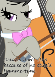 Size: 1250x1742 | Tagged: safe, octavia melody, g4, cello, female, glorious cello princess, hammer time, image macro, insane pony thread, mc hammer, musical instrument, solo