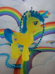 Size: 225x300 | Tagged: safe, comet tail, g4, blind bag, cutie mark, figure, male, rainbow, solo, toy