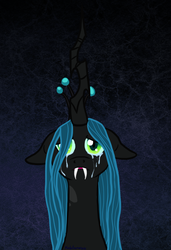 Size: 651x951 | Tagged: safe, artist:kalatamorax, queen chrysalis, changeling, changeling queen, g4, crown, crying, female, jewelry, regalia, sad, solo