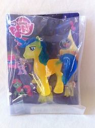 Size: 224x300 | Tagged: safe, comet tail, twilight sparkle, g4, official, blind bag, collector card, figure, hasbro, irl, photo, toy