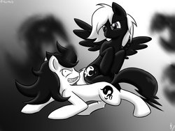 Size: 1024x768 | Tagged: safe, artist:harthric, oc, ponified, yin-yang