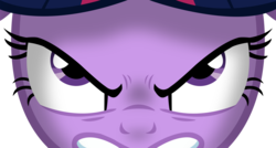 Size: 4500x2417 | Tagged: safe, artist:overmare, twilight sparkle, g4, angry, female, simple background, solo, transparent background, vector