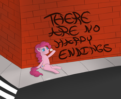 Size: 3000x2443 | Tagged: safe, artist:that808signature, pinkie pie, g4, female, sad, solo