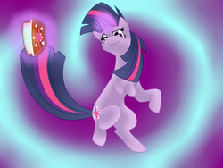 Size: 800x600 | Tagged: safe, artist:belendigievolution, twilight sparkle, g4, book, female, magic, solo