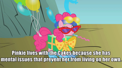 Size: 640x360 | Tagged: safe, pinkie pie, g4, female, headcanon, meta, psychology, solo