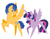 Size: 719x563 | Tagged: safe, artist:imtailsthefoxfan, flash sentry, twilight sparkle, pony, equestria girls, g4, my little pony equestria girls, equestria girls ponified, female, male, older, pointy ponies, ponified, ship:flashlight, shipping, straight, twilight sparkle (alicorn)