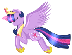Size: 1021x782 | Tagged: safe, artist:eloise-chan, twilight sparkle, alicorn, pony, g4, female, mare, simple background, solo, transparent background, twilight sparkle (alicorn)