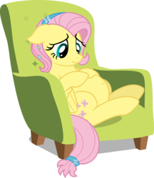 Size: 3065x3543 | Tagged: safe, artist:matty4z, fluttershy, pegasus, pony, g4, alternate hairstyle, chair, cute, female, floppy ears, fluttershy is scootaloo's mother, high res, older, preggoshy, pregnant, shyabetes, simple background, sitting, smiling, solo, transparent background, vector