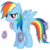 Size: 5000x5000 | Tagged: safe, artist:atomicgreymon, rainbow dash, friendship is magic, g4, absurd resolution, elements of harmony, female, simple background, solo, transparent background, vector