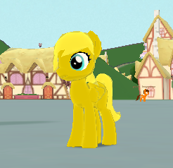 Size: 246x238 | Tagged: safe, oc, oc only, oc:ticket, legends of equestria, solo