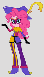 Size: 504x864 | Tagged: safe, artist:death-driver-5000, pinkie pie, equestria girls, g4, clopin trouillefou, cosplay, eqg promo pose set, romani, the hunchback of notre dame