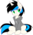 Size: 862x926 | Tagged: safe, artist:ambris, artist:tkchaos, oc, oc only, pony, unicorn, clothes, hoodie, recolor, simple background, solo, transparent background, vector