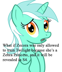 Size: 436x504 | Tagged: safe, lyra heartstrings, pony, unicorn, g4, conspiracy, conspiracy lyra, drama, exploitable meme, female, looking at you, open mouth, princess drama, simple background, solo, white background